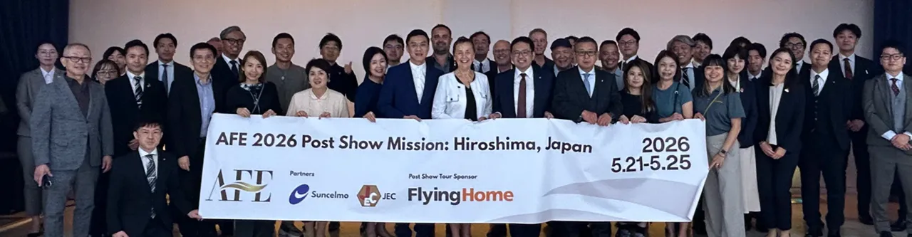 AFE2026 ポストツアー参加者の集合写真