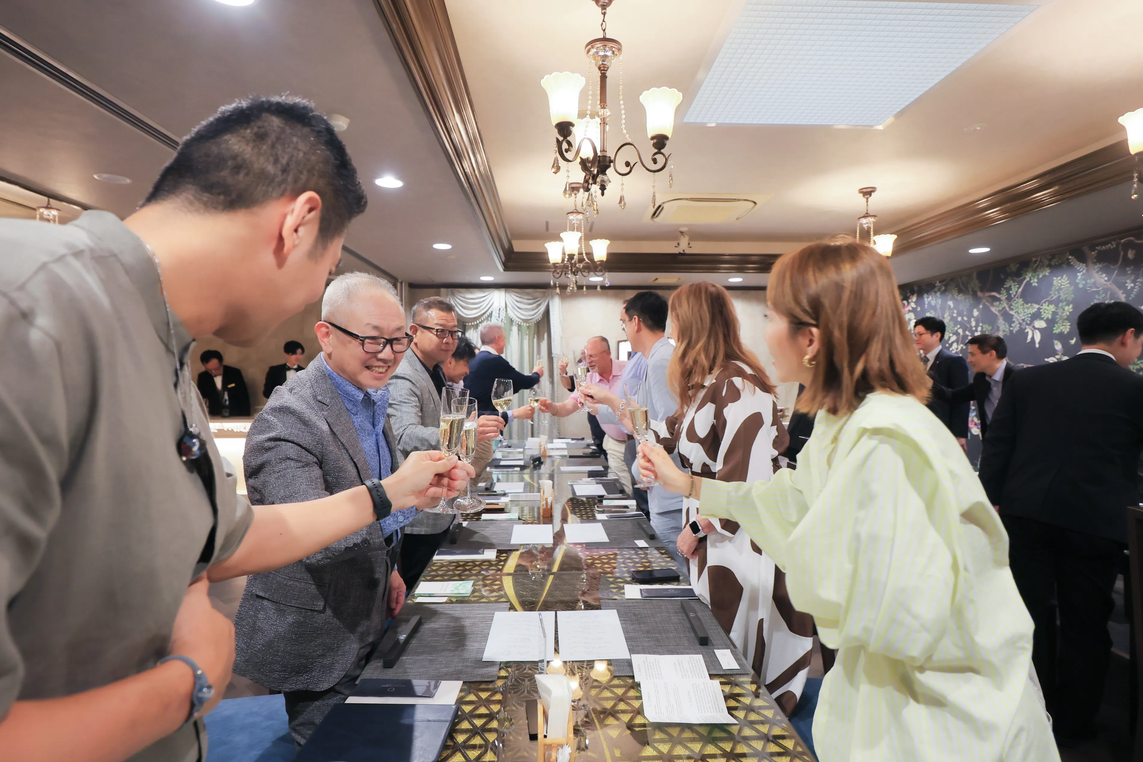 雲海・ザ クラシックで海外の葬祭関係者が食事会
