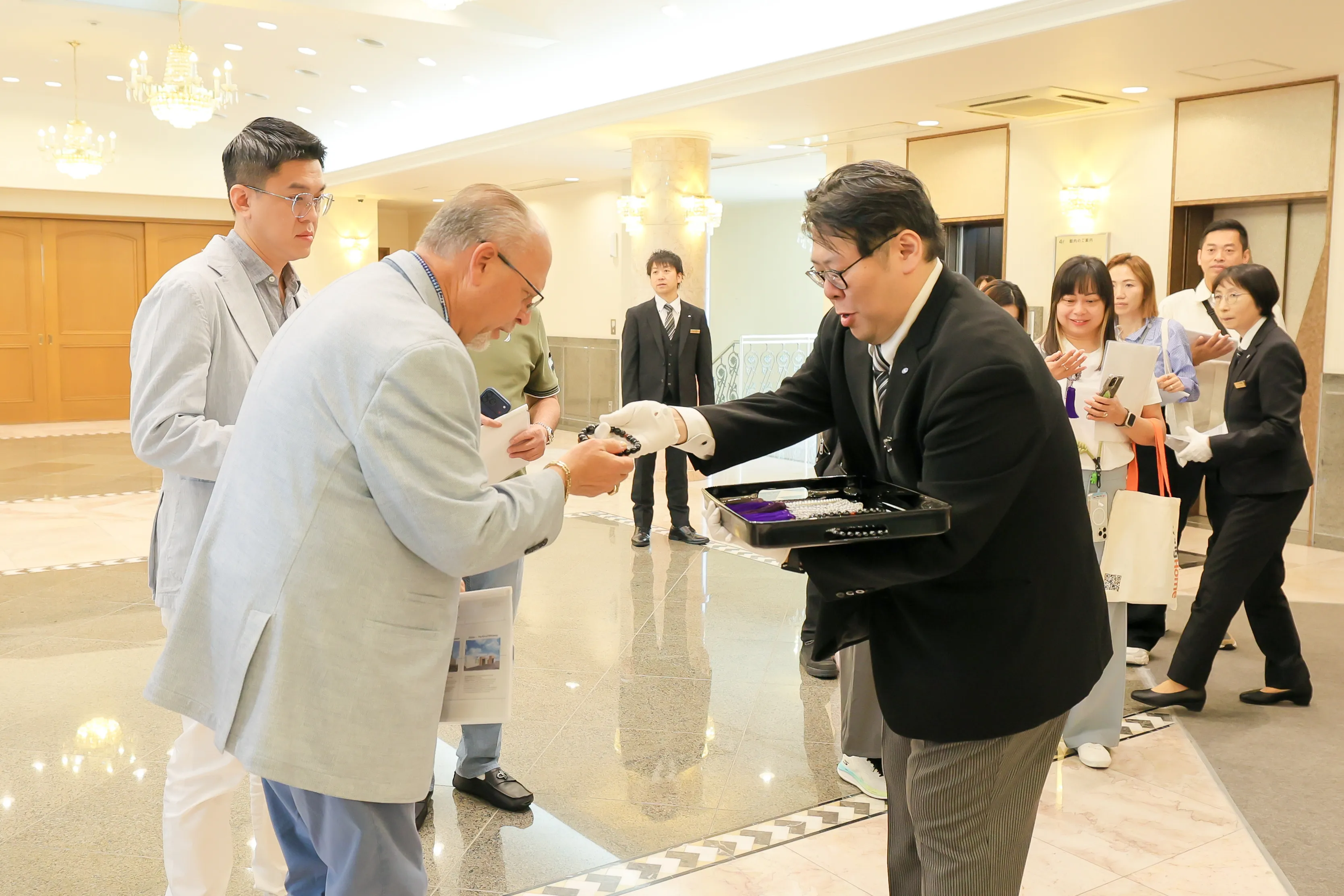 サンセルモ玉泉院の葬儀会場訪問
